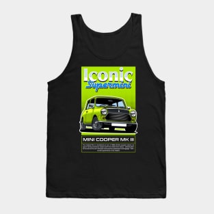 Iconic Cooper British Car Tank Top